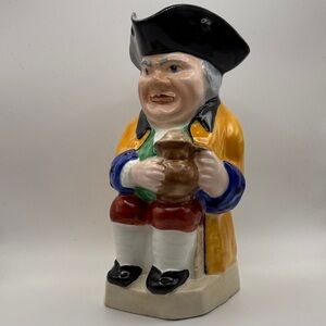Vintage Crown Staffordshire Toby Mug - made in England 🏴󠁧󠁢󠁥󠁮󠁧󠁿